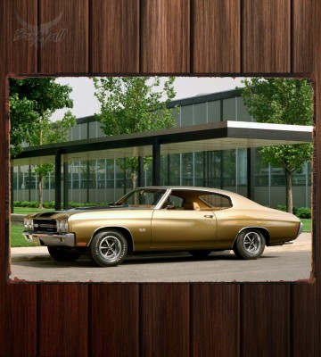 Металлическая табличка Chevrolet Chevelle SS 396 126